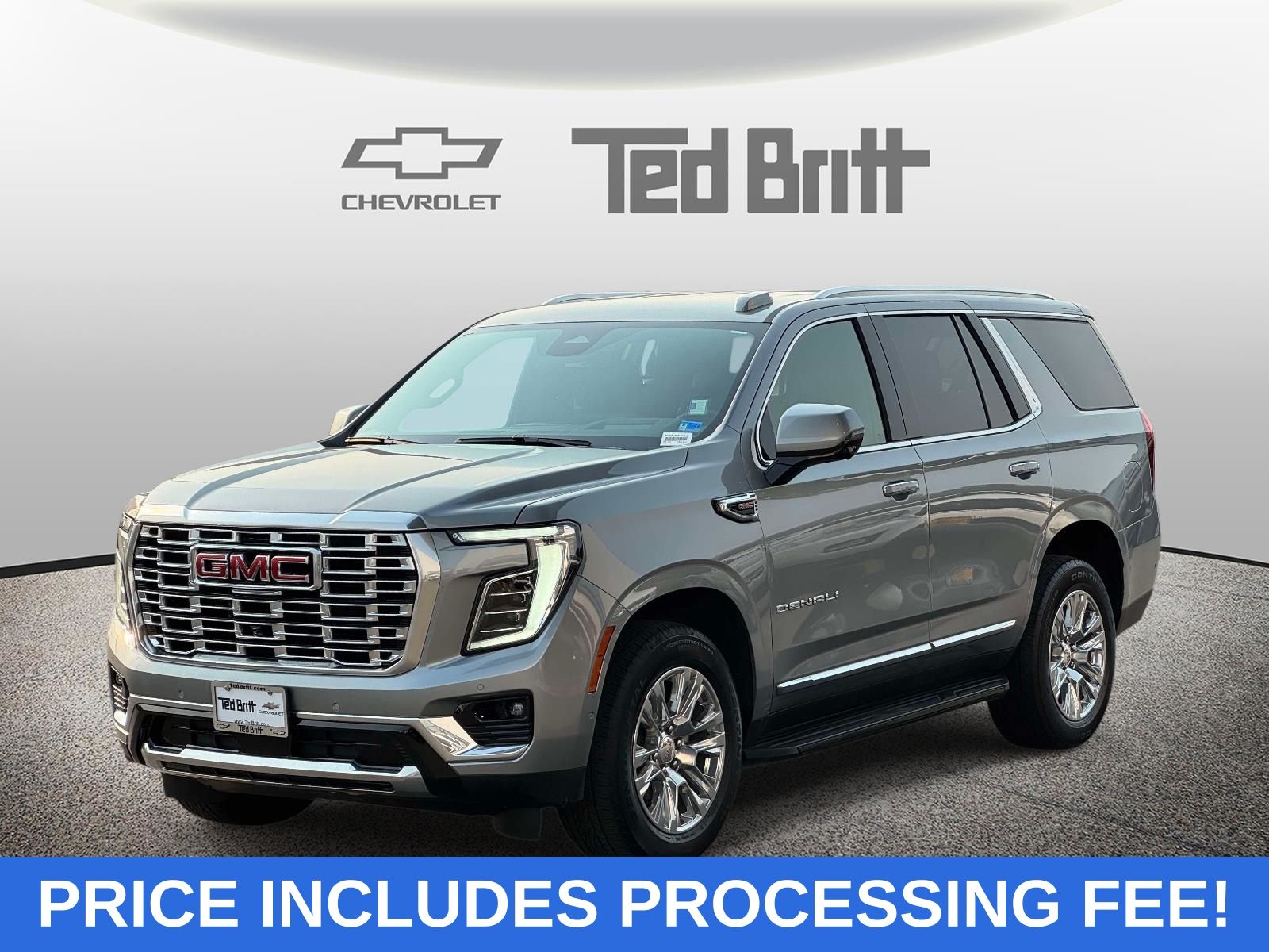 Sterling Metallic 2025 GMC Yukon SUV / Crossover Four-Wheel Drive