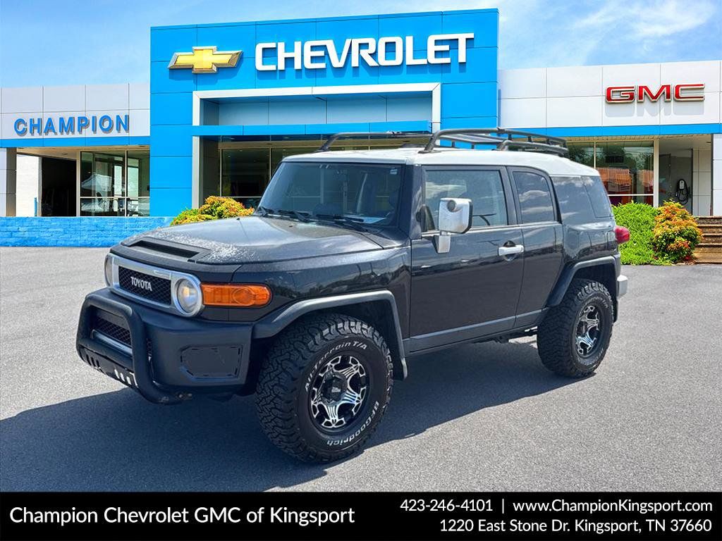 Black 2007 Toyota FJ Cruiser 4WD SUV / Crossover Four-Wheel Drive 5-Speed Automatic