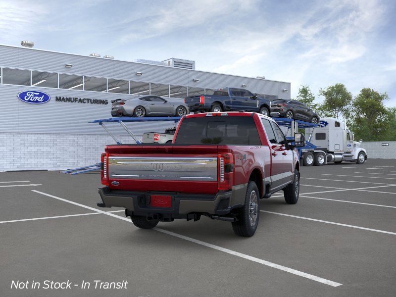 New 2026 Ruby Red Metallic Tinted Clearcoat Ford King Ranch image 8