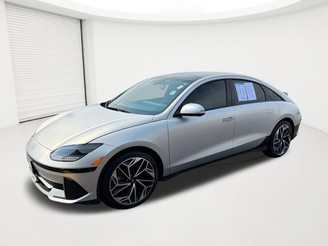Gravity Gold Matte 2023 Hyundai Ioniq 6 Sedan All-Wheel Drive 1-Speed Automatic