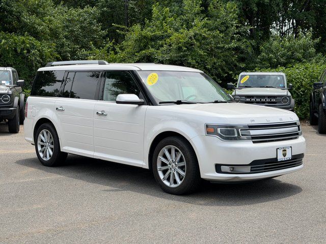 White Platinum Clearcoat Metallic 2015 Ford Flex Limited AWD SUV / Crossover All-Wheel Drive 6-Speed Automatic