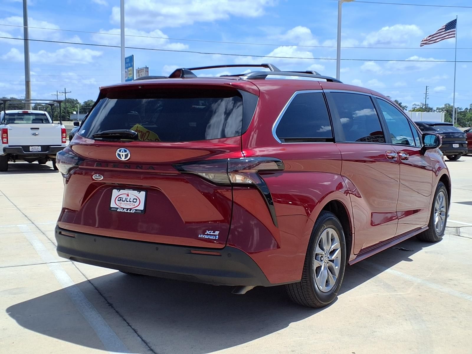 2023 Toyota Sienna XLE Red at Westside Lexus