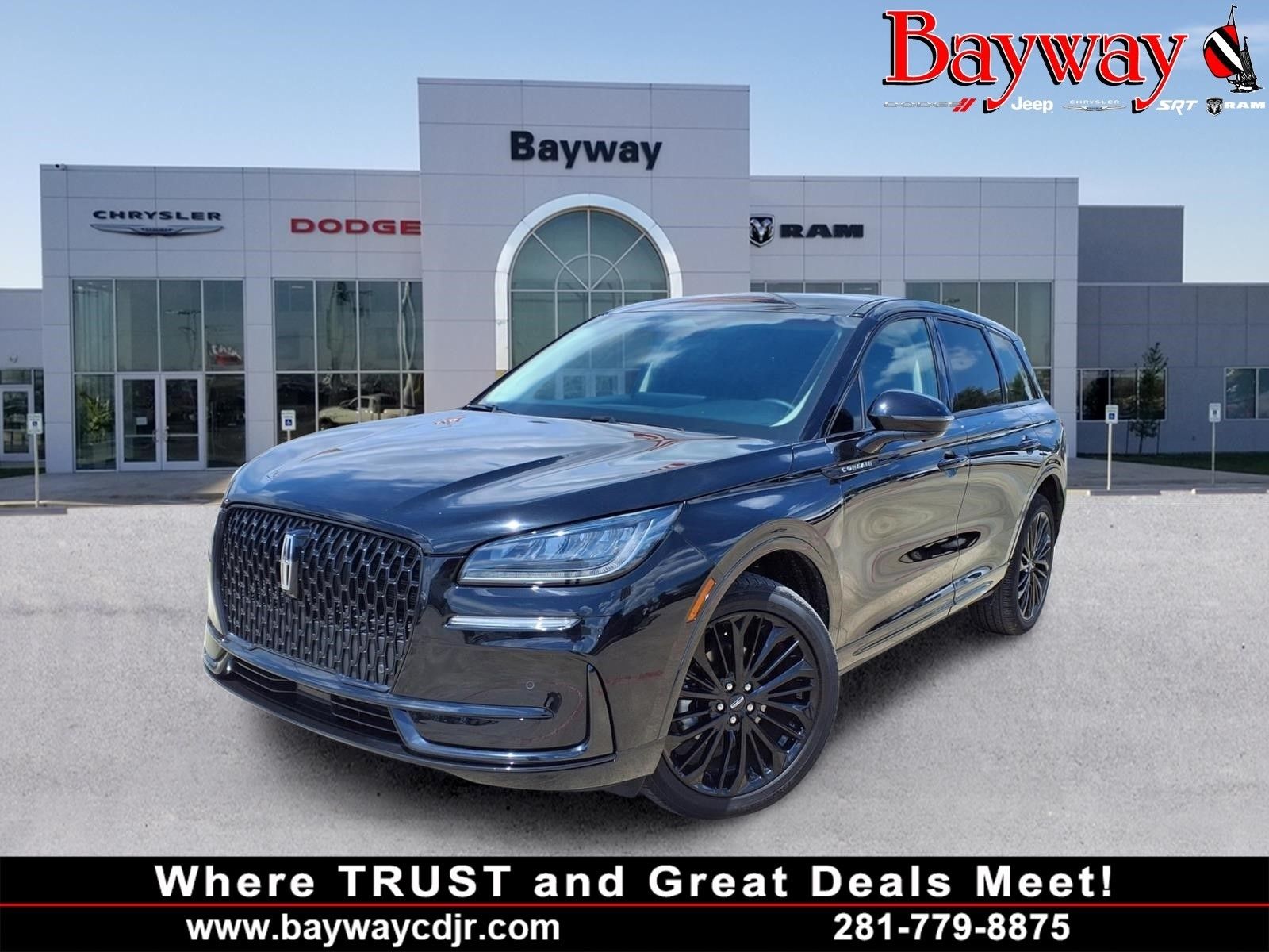 2024 Lincoln Corsair Premiere Black at Classic Elite Chevrolet Sugar Land