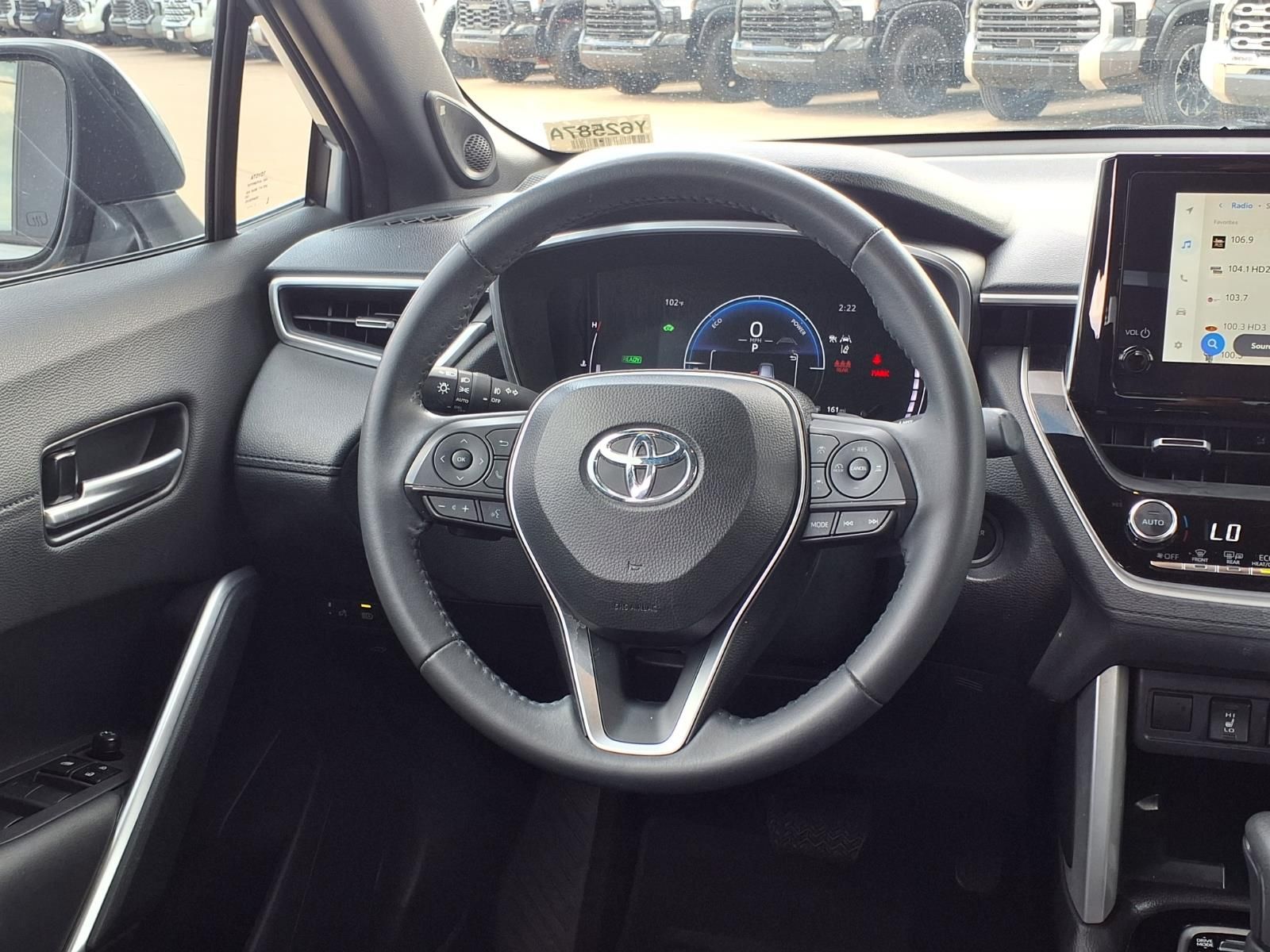 2024 Toyota Corolla Cross Hybrid XSE Silver at Monument Chevrolet