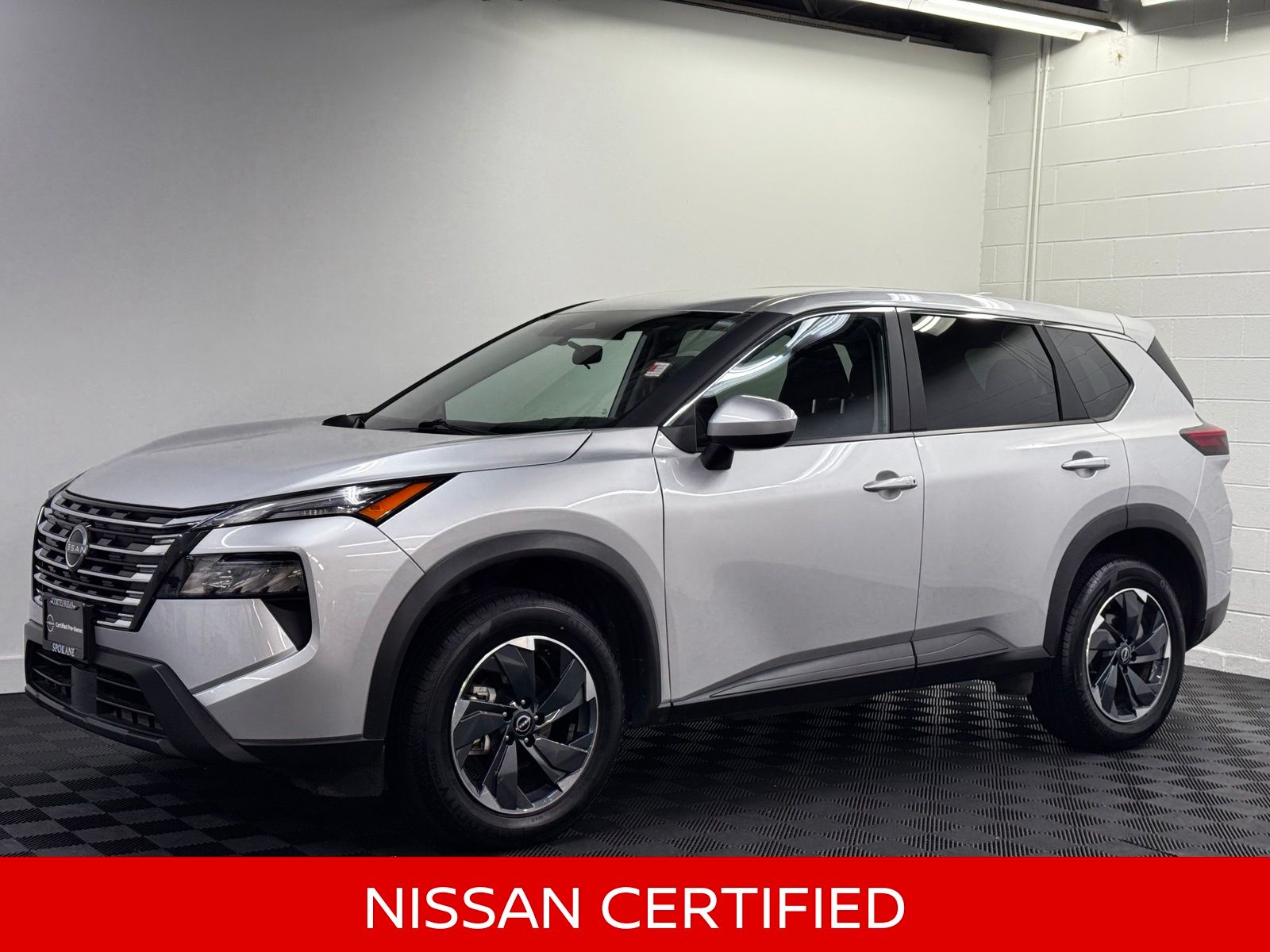 Brilliant Silver Metallic 2025 Nissan Rogue SUV / Crossover All-Wheel Drive Continuously Variable Transmission