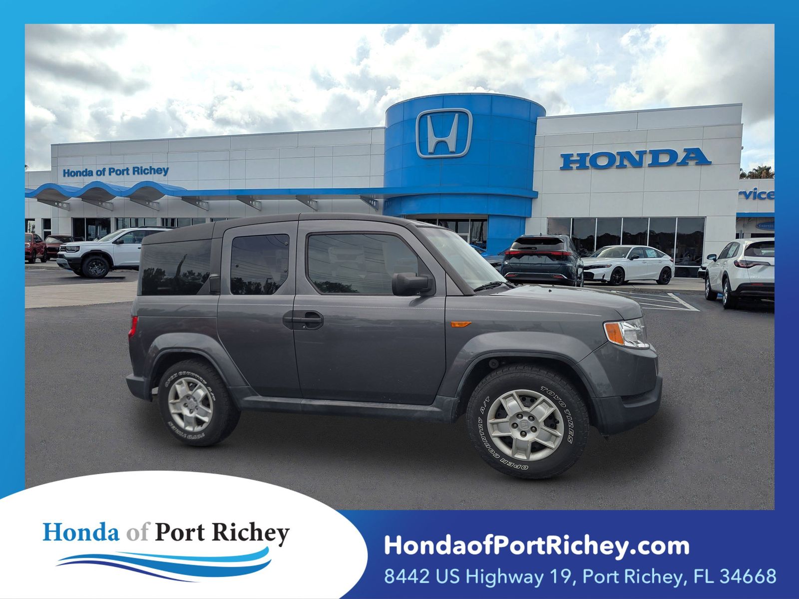 Polished Metal Metallic 2011 Honda Element LX SUV / Crossover Front-Wheel Drive 5-Speed Automatic