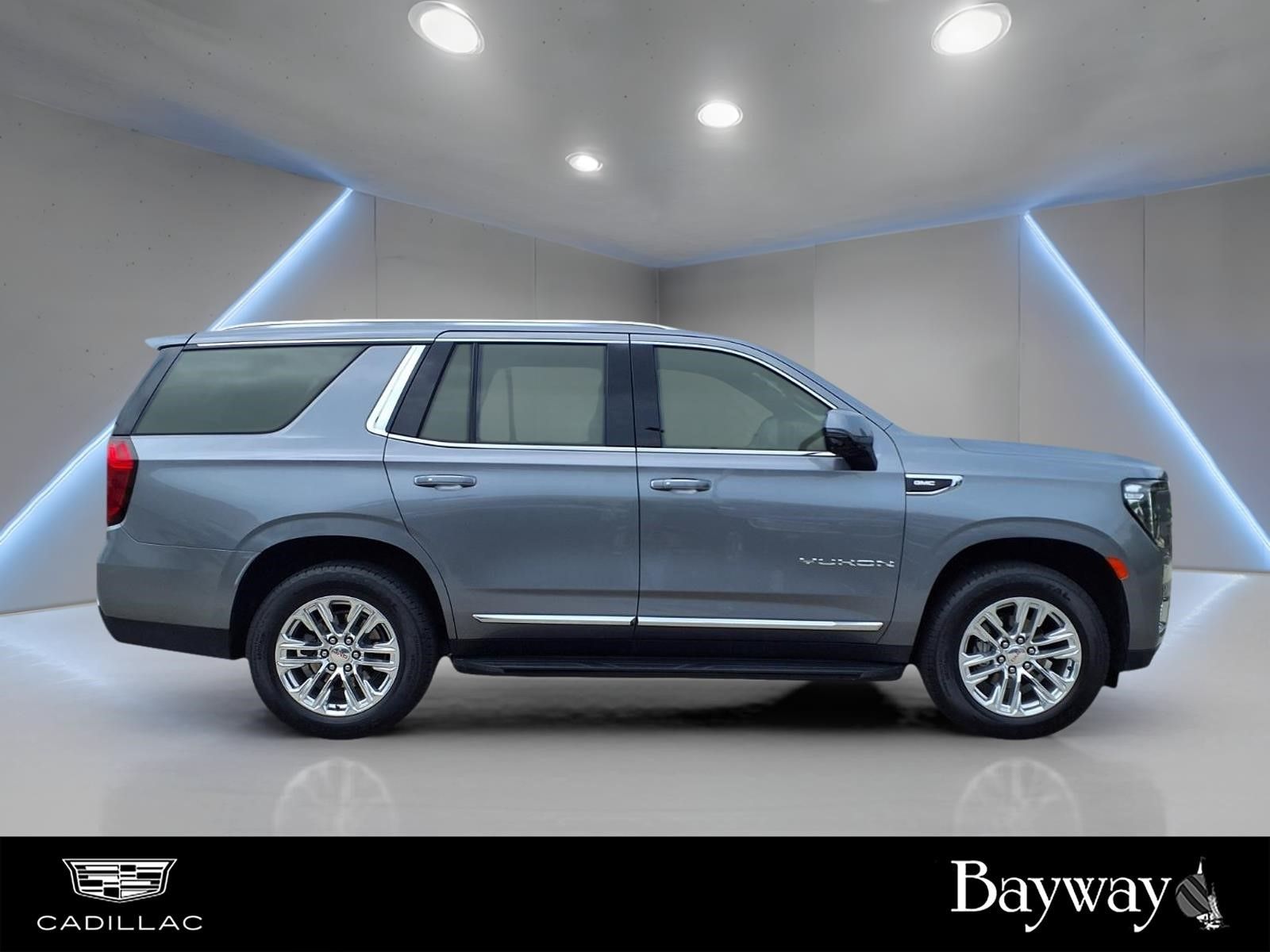 2022 GMC Yukon SLT Gray at Bayway Cadillac of The Woodlands