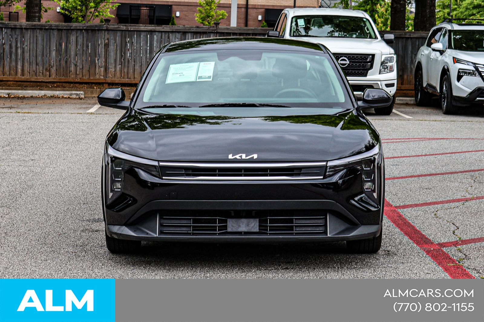 Used 2025 Black Kia LXS Carfax One Owner No Accidents image 12