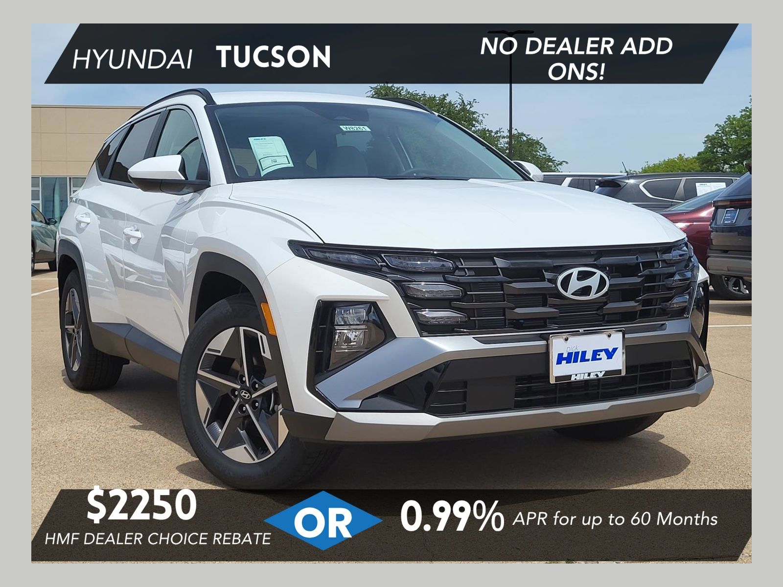 White Pearl 2026 Hyundai Tucson SEL FWD SUV / Crossover Front-Wheel Drive 8-Speed Automatic