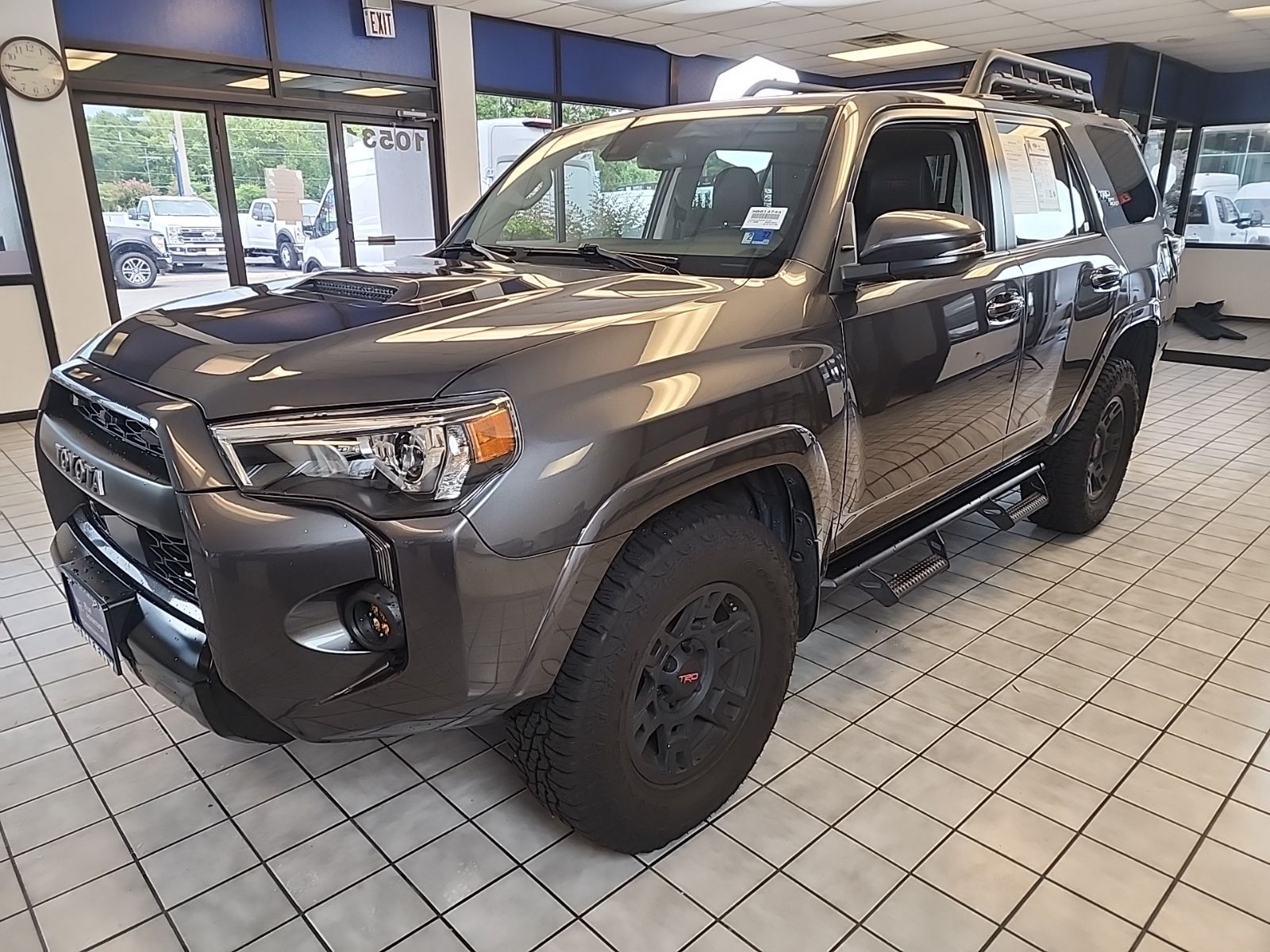 Used 2023 Magnetic Gray Metallic Toyota TRD Off-Road Premium image 3