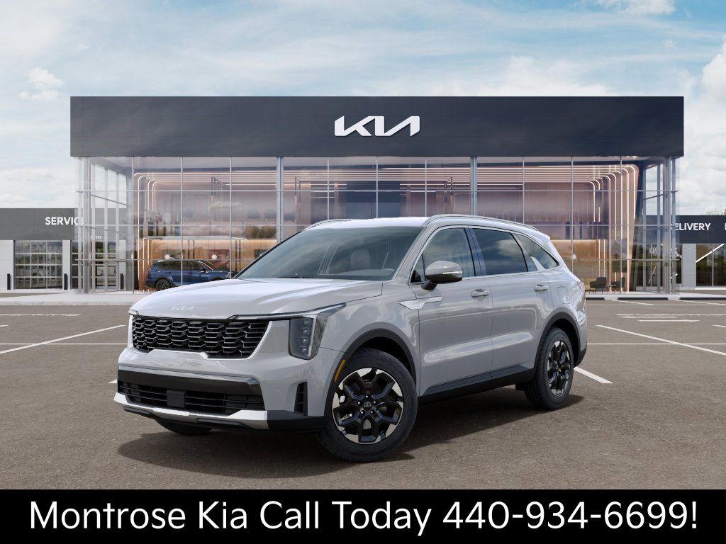 Gray 2026 Kia Sorento S FWD SUV / Crossover Front-Wheel Drive 8-Speed Automatic