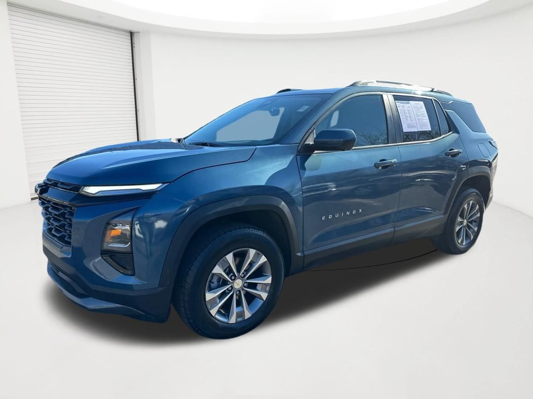 Lakeshore Blue Metallic 2025 Chevrolet Equinox SUV / Crossover Four-Wheel Drive 8-Speed Automatic