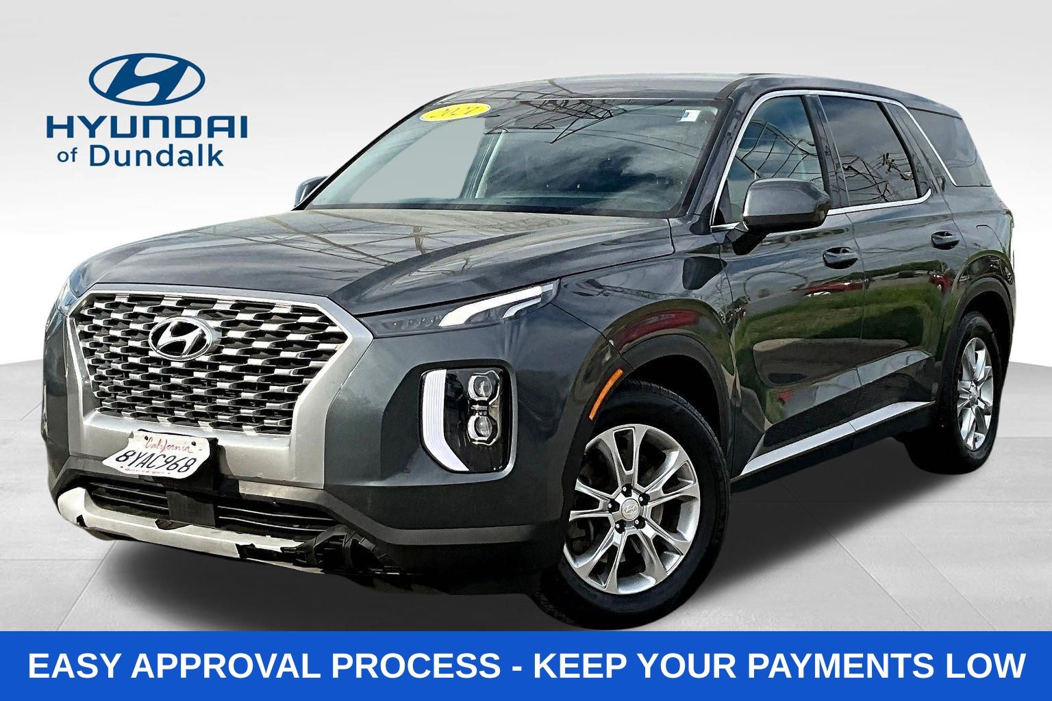 Gray (Steel Graphite) 2021 Hyundai Palisade SE FWD SUV / Crossover Front-Wheel Drive 8-Speed Automatic