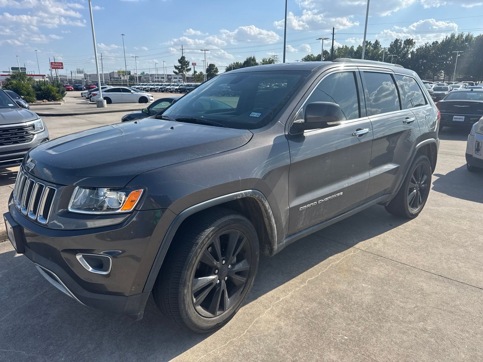 Crystal Metallic 2014 Jeep Grand Cherokee SUV / Crossover 4X2 8-Speed Automatic