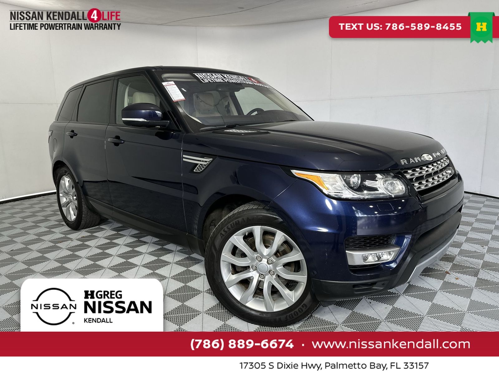 Loire Blue 2016 Land Rover Range Rover Sport V6 HSE 4WD SUV / Crossover All-Wheel Drive 8-Speed Automatic