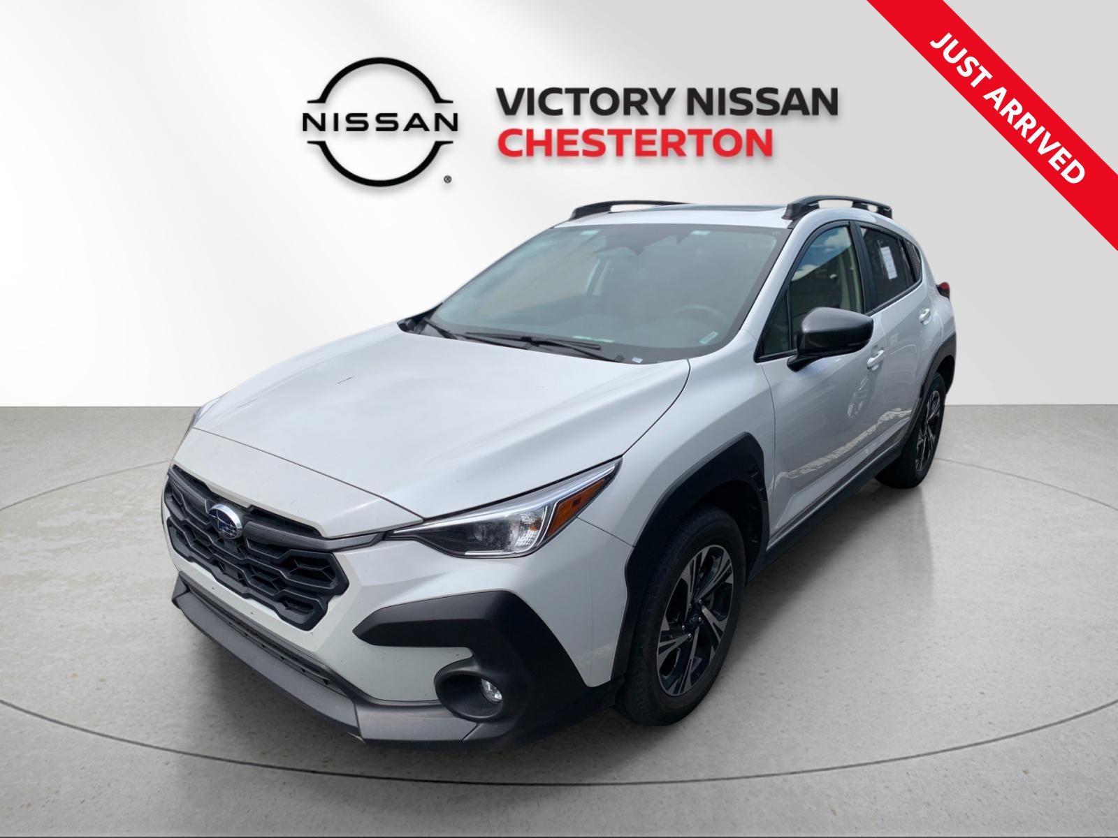 Crystal White Pearl 2025 Subaru Crosstrek Premium AWD SUV / Crossover All-Wheel Drive Continuously Variable Transmission