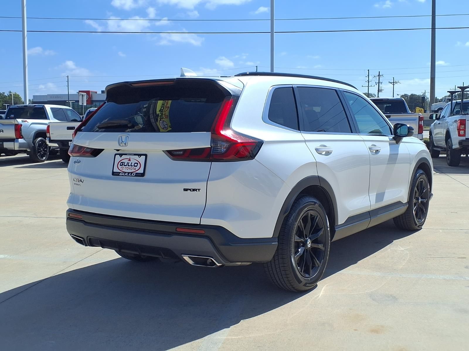 2024 Honda CR-V Hybrid Sport White at Bayway Cadillac Southwest