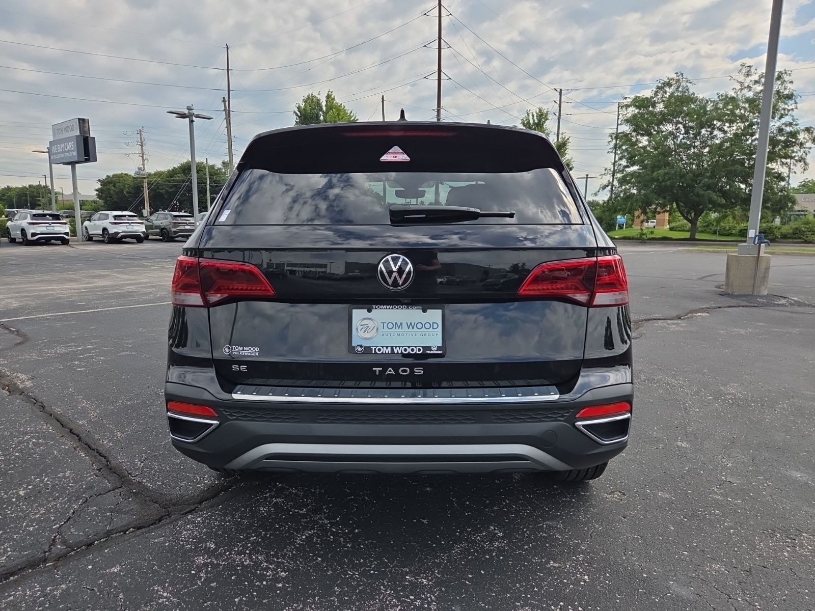 used 2023 Volkswagen Taos car, priced at $24,150