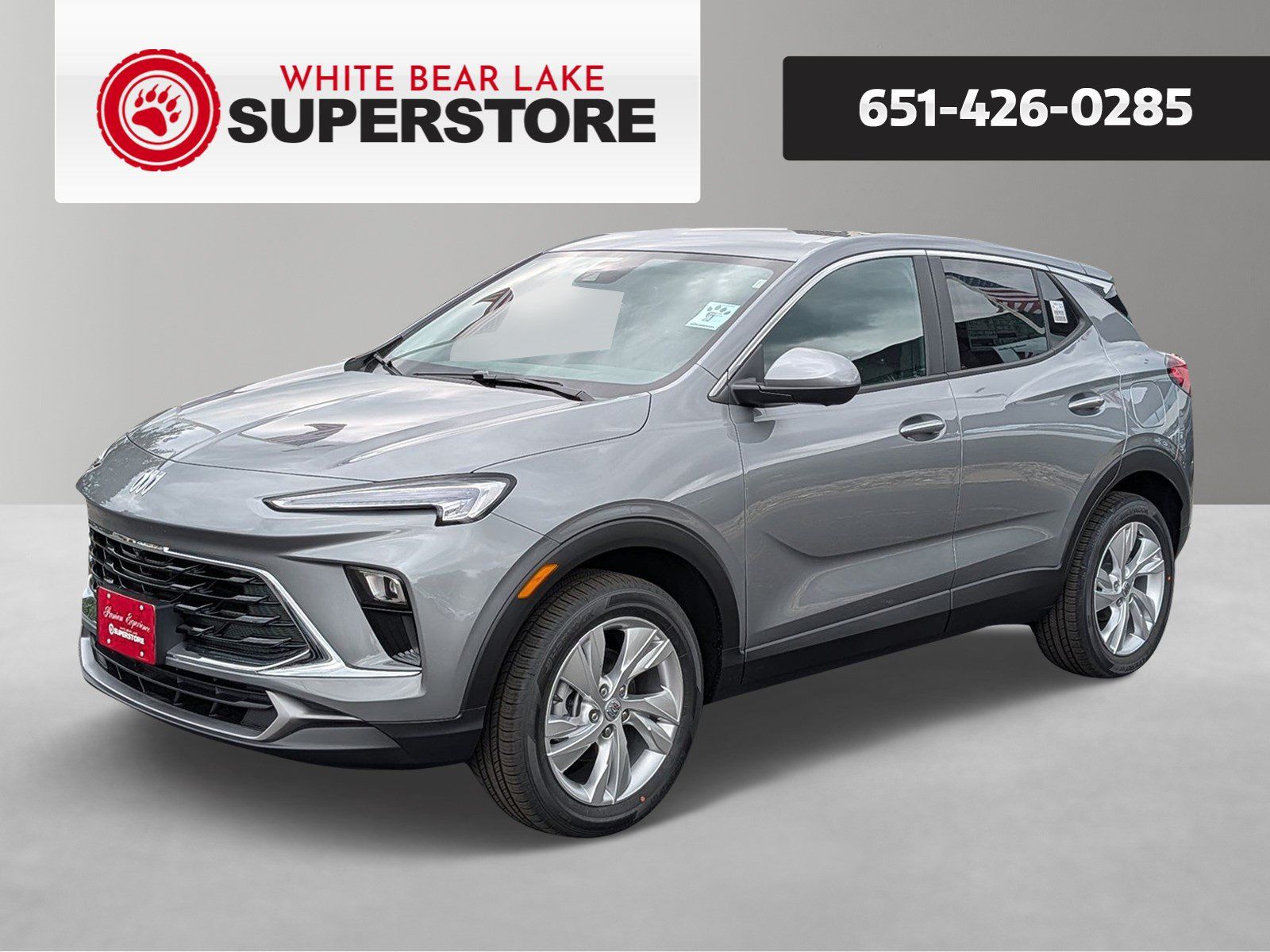 Gray Metallic 2026 Buick Encore GX SUV / Crossover All-Wheel Drive 9-Speed Automatic