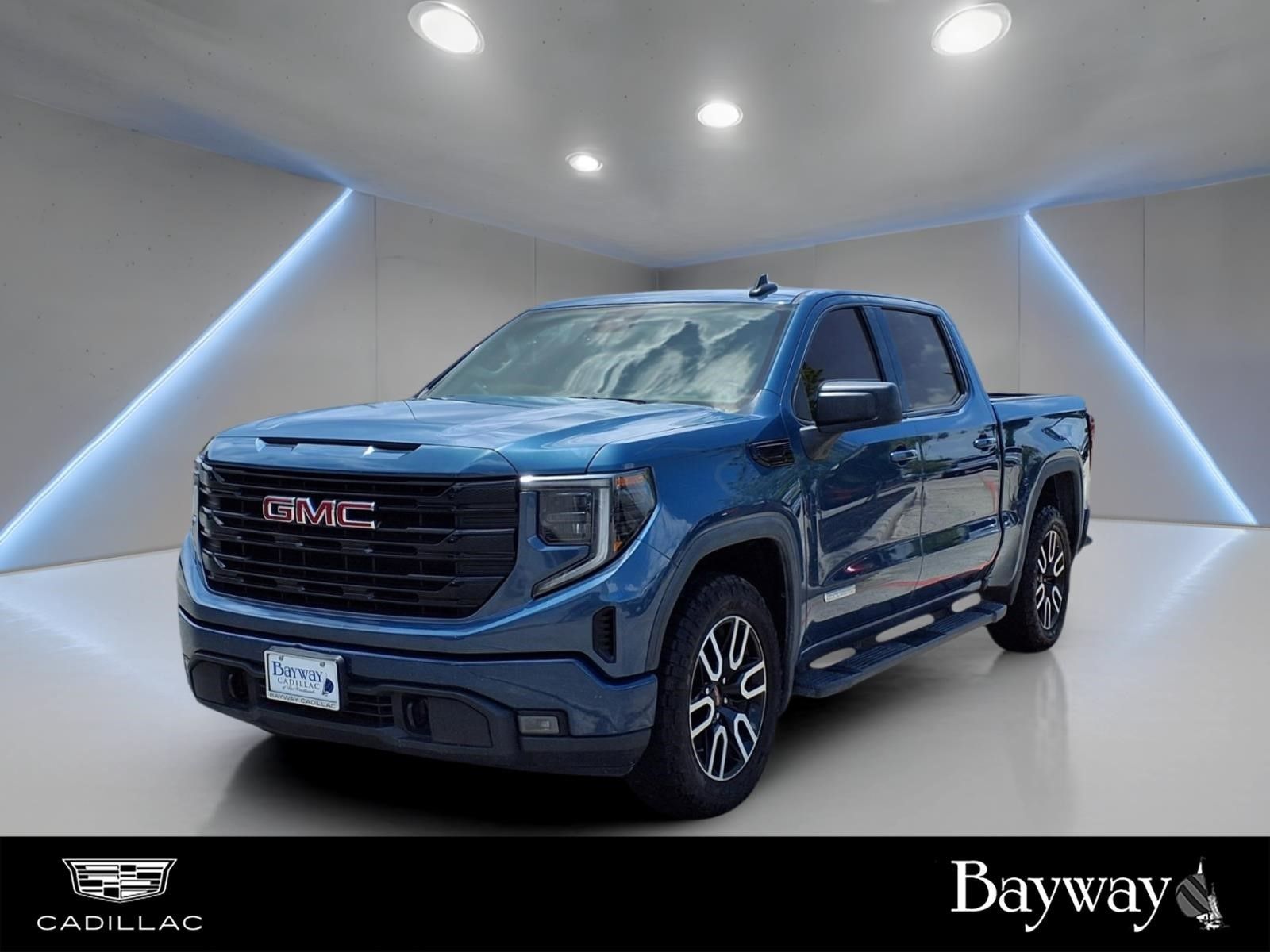 2024 GMC Sierra 1500 Elevation Blue at South Houston Nissan