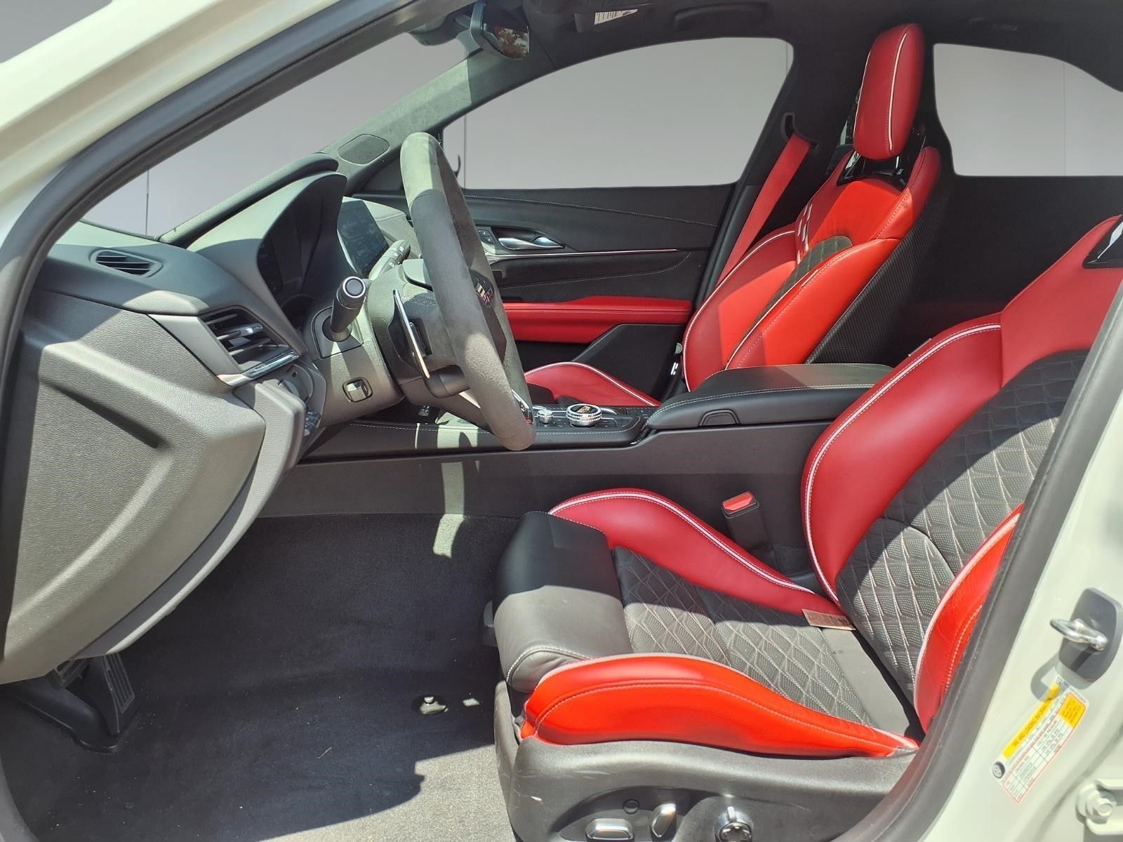 2023 Cadillac CT4 V-Series White at DeMontrond Automotive Group