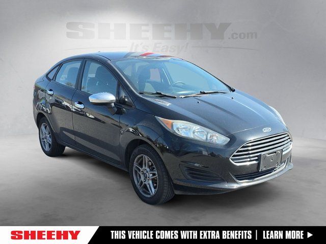 Shadow Black 2017 Ford Fiesta SE Sedan Front-Wheel Drive 6-Speed Automatic