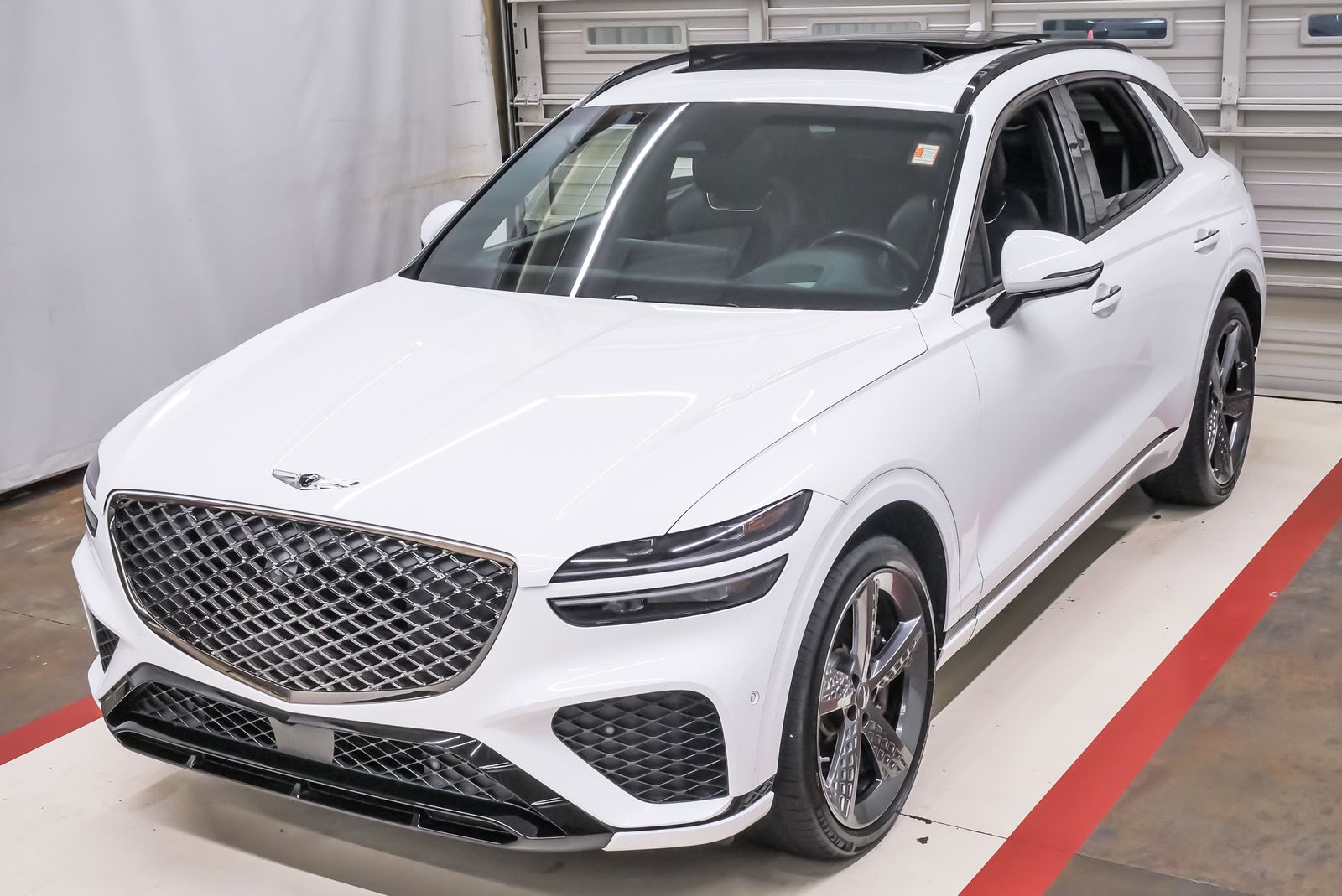 2022 Genesis GV70 3.5T Sport White at Emmons Autoplex