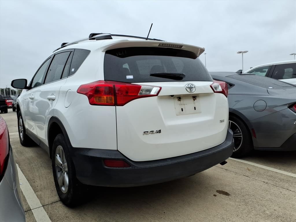 2015 Toyota RAV4 XLE White at Don McGill Toyota