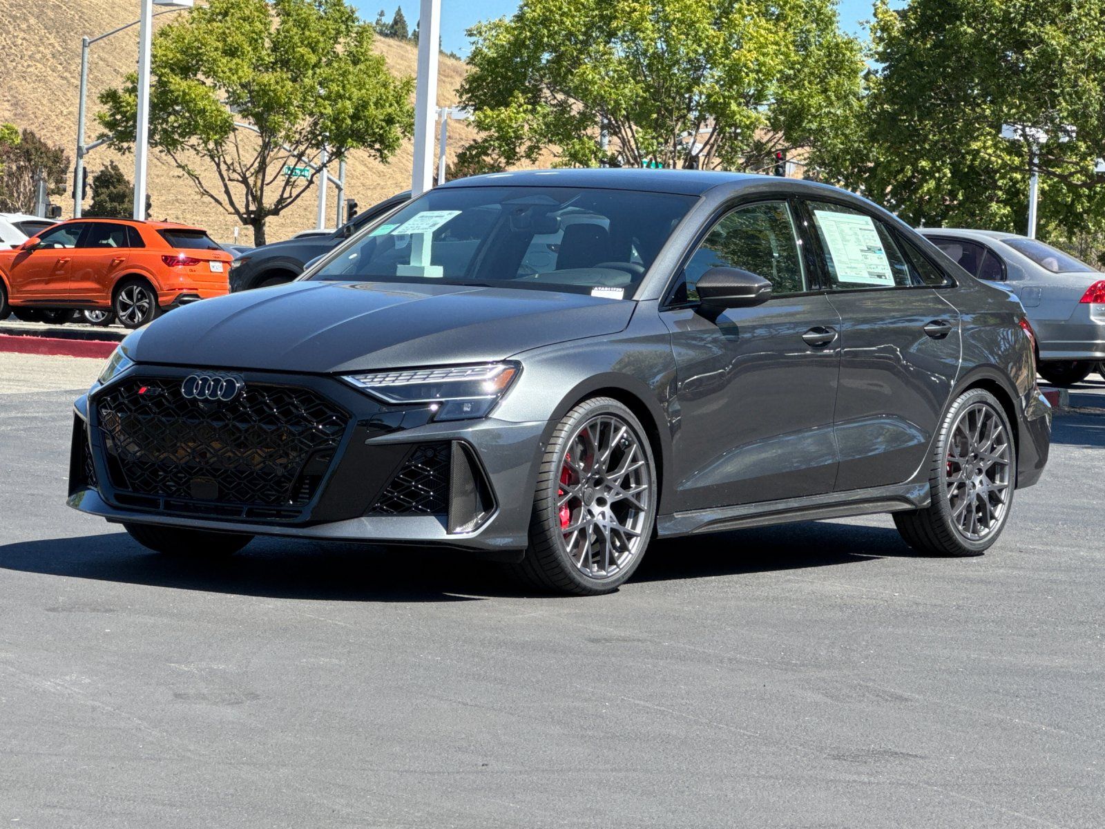 Daytona Gray Pearl Effect 2026 Audi RS 3 Sedan All-Wheel Drive 7-Speed Automatic