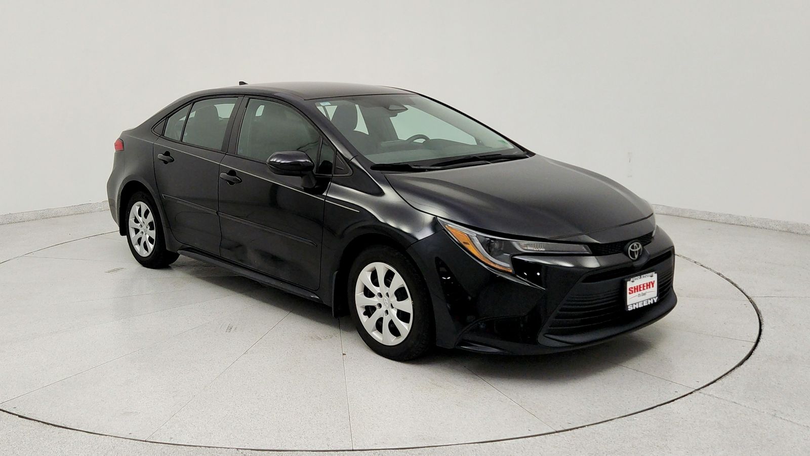Midnight Black Metallic 2024 Toyota Corolla Sedan Front-Wheel Drive Continuously Variable Transmission