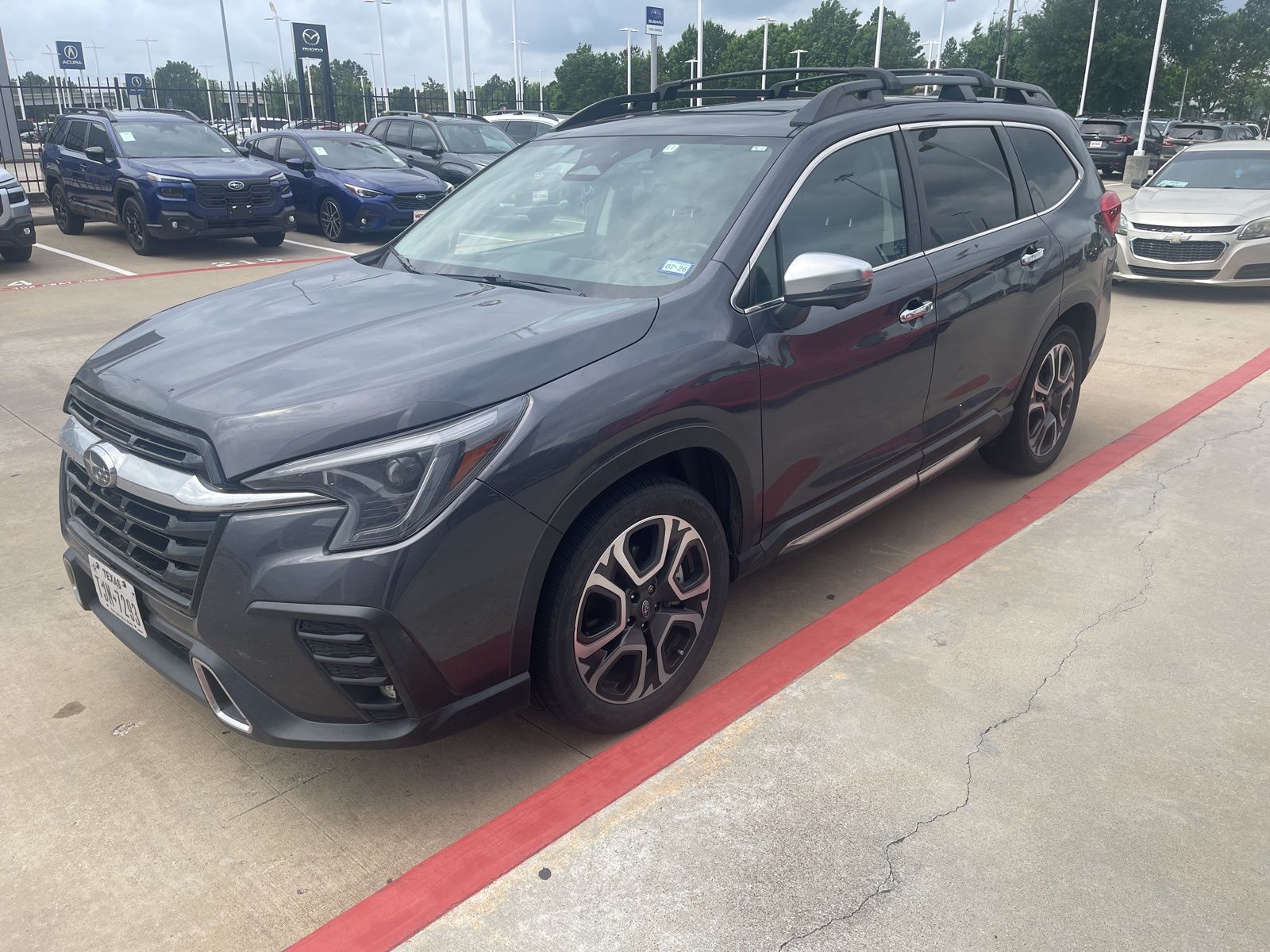 Magnetite Gray Metallic 2023 Subaru Ascent Touring AWD SUV / Crossover All-Wheel Drive Continuously Variable Transmission