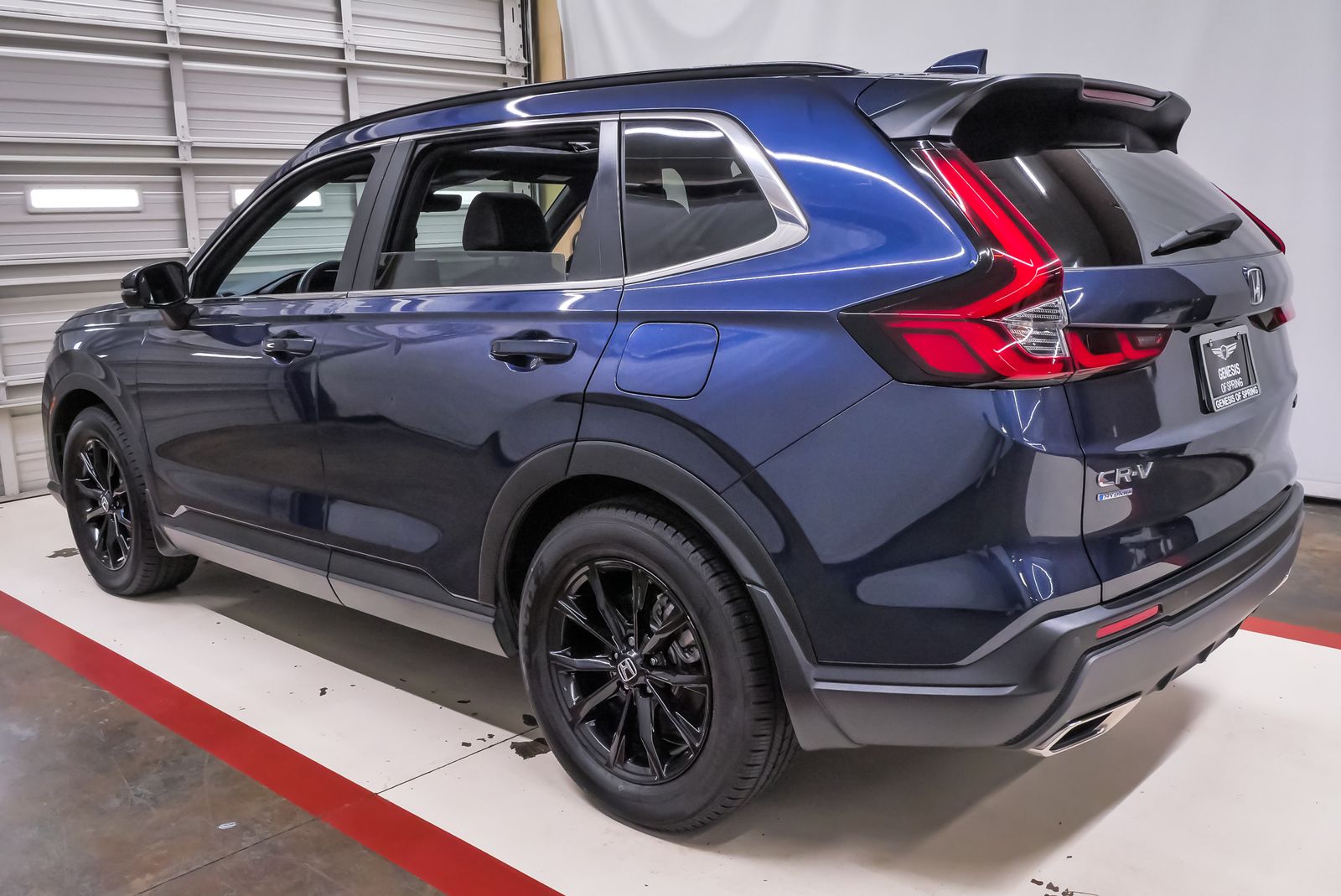 2024 Honda CR-V Hybrid Sport-L Blue at Parkway Family Mazda