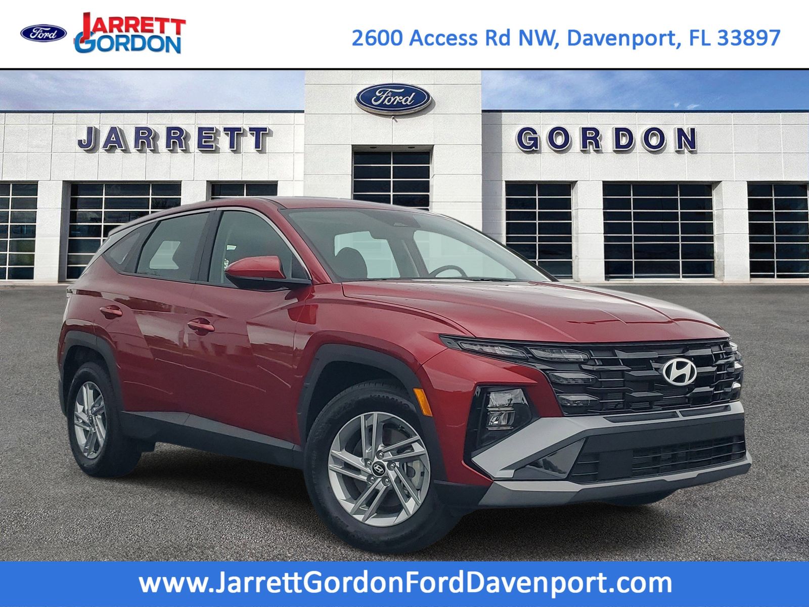 Ultimate Red 2025 Hyundai Tucson SE FWD SUV / Crossover Front-Wheel Drive 8-Speed Automatic