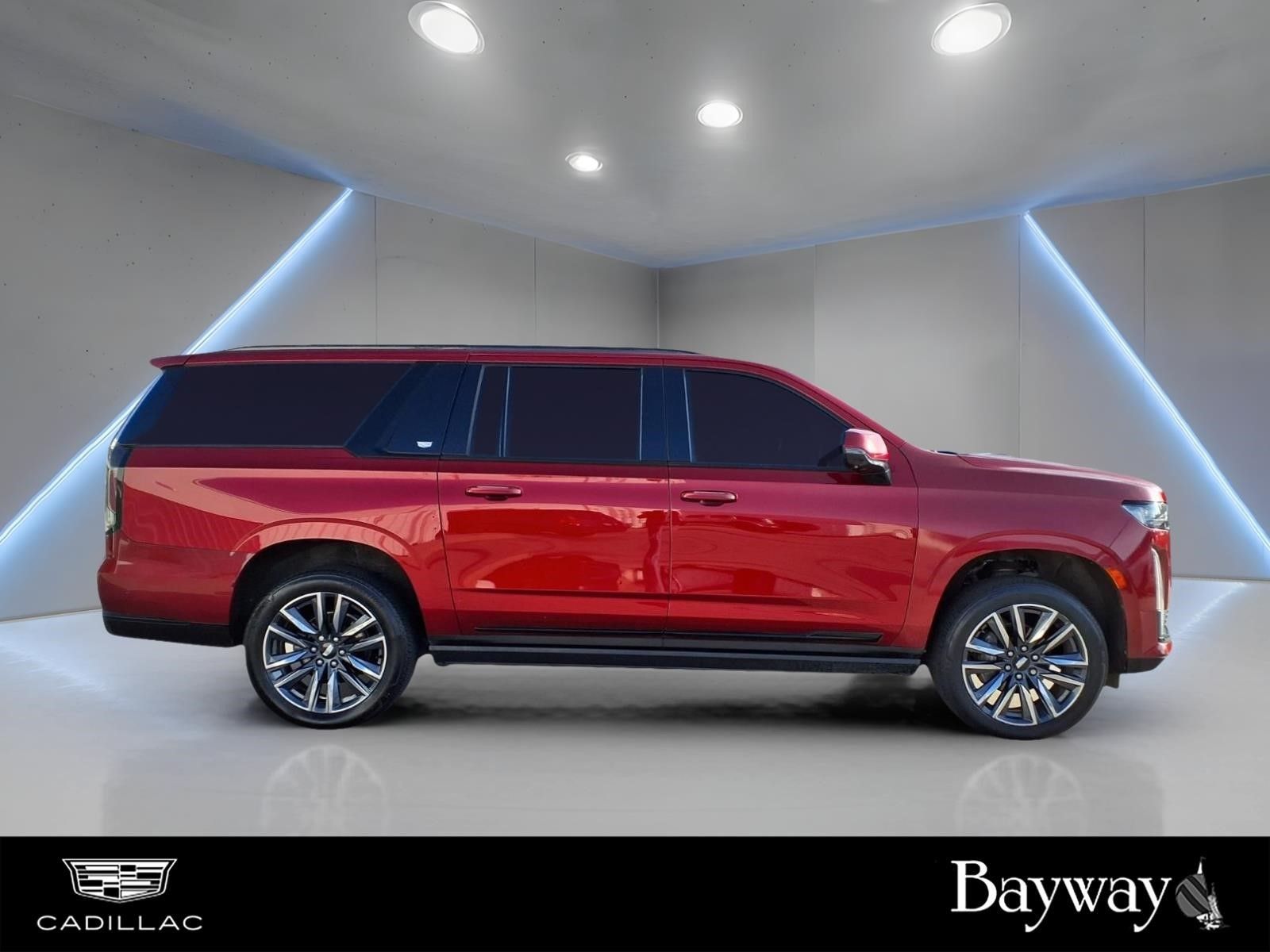 2022 Cadillac Escalade ESV Sport Platinum Red at Bayway Cadillac of The Woodlands