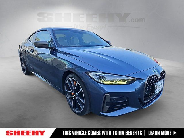 Blue Metallic 2021 BMW 4 Series M440i Coupe xDrive Coupe All-Wheel Drive 8-Speed Automatic