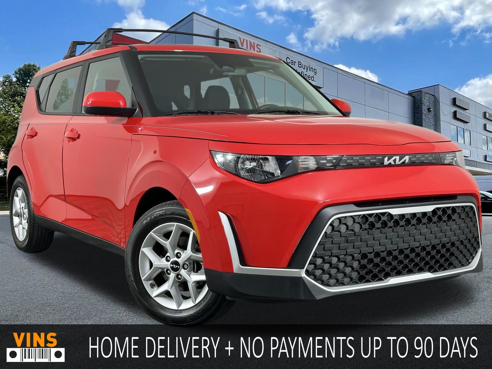 Inferno Red 2024 Kia Soul SUV / Crossover Front-Wheel Drive Continuously Variable Transmission