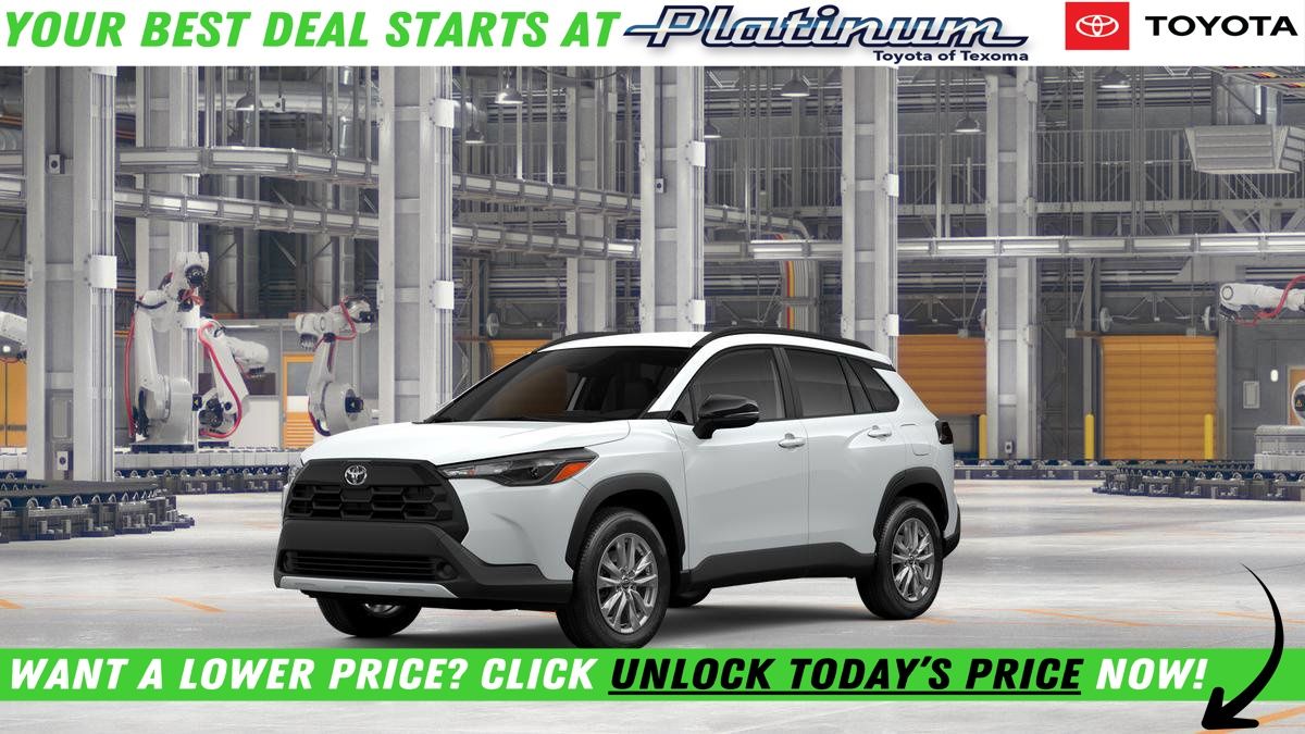 White (Wind Chill Pearl) 2026 Toyota Corolla Cross LE FWD SUV / Crossover Front-Wheel Drive Continuously Variable Transmission