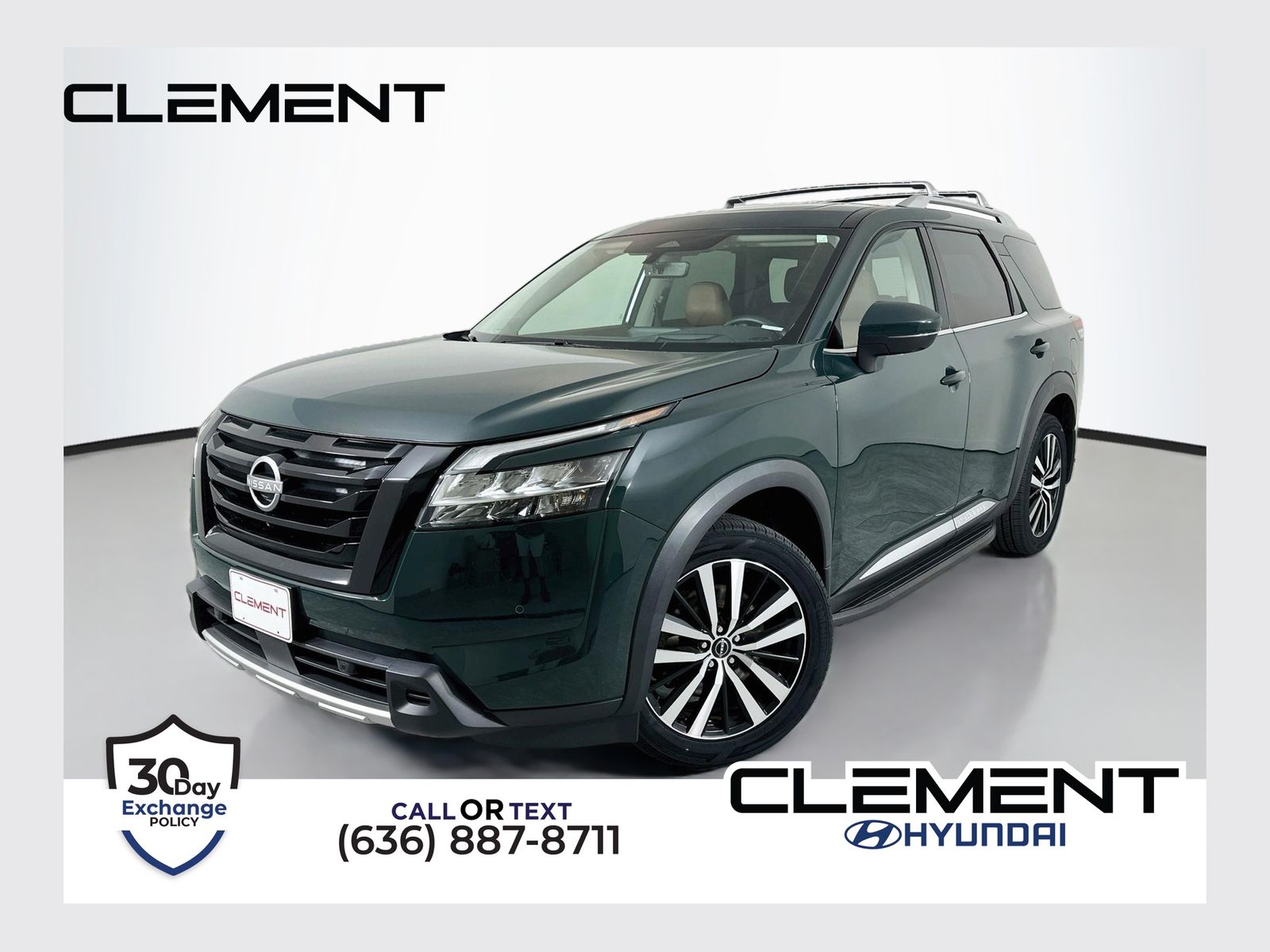 Black (Obsidian Green Pearl) 2024 Nissan Pathfinder SUV / Crossover All-Wheel Drive 9-Speed Automatic