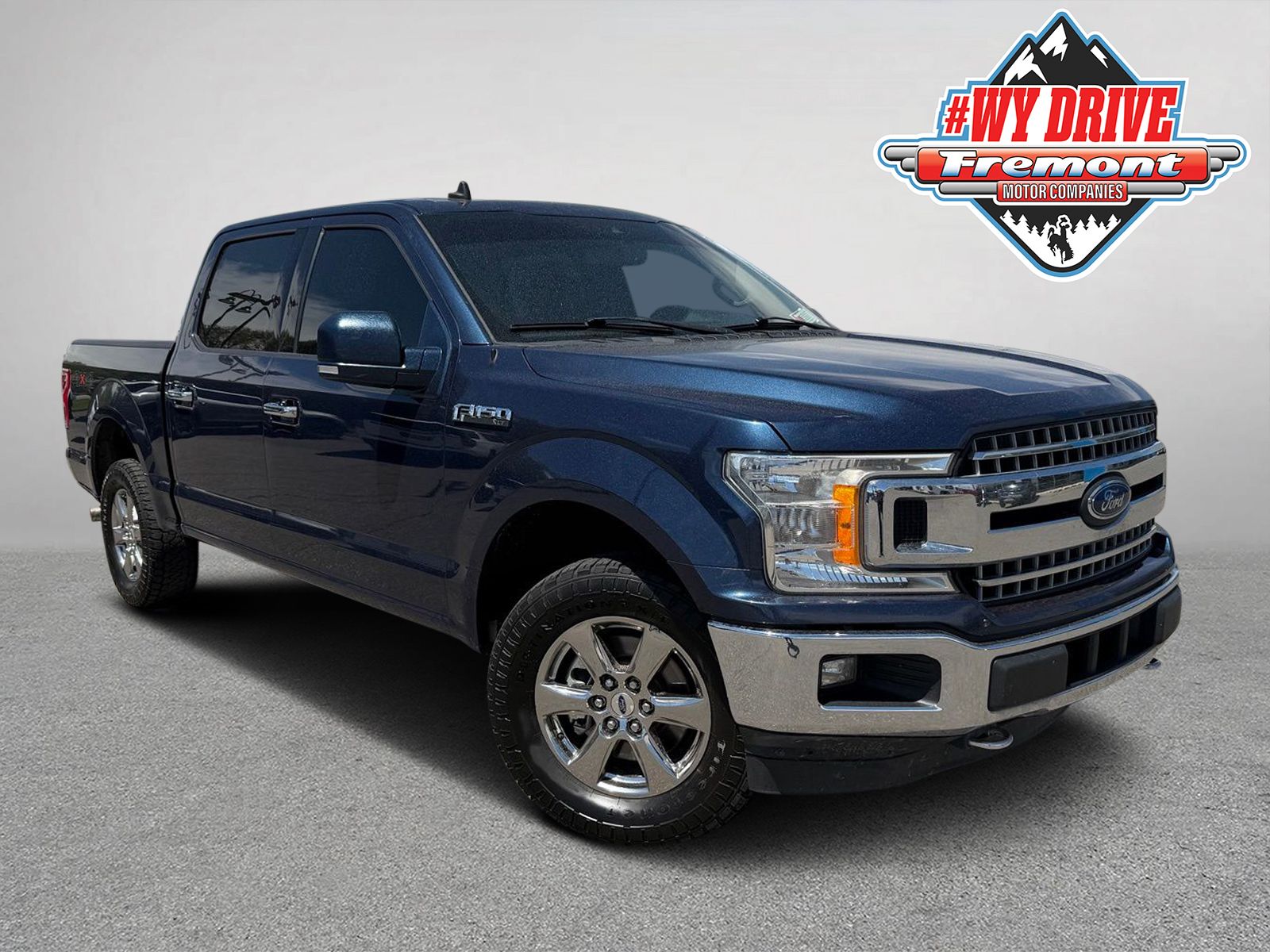 Blue Jeans Metallic 2020 Ford F-150 Pickup Truck Four-Wheel Drive Automatic