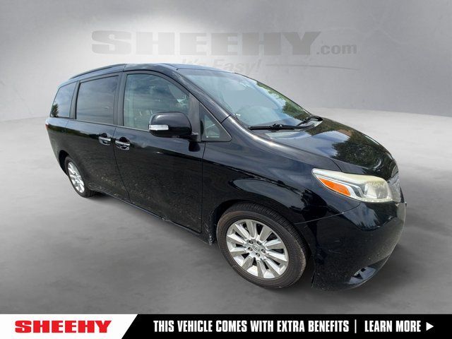 Attitude Black 2015 Toyota Sienna Limited 7-Passenger Premium AWD Minivan All-Wheel Drive Automatic