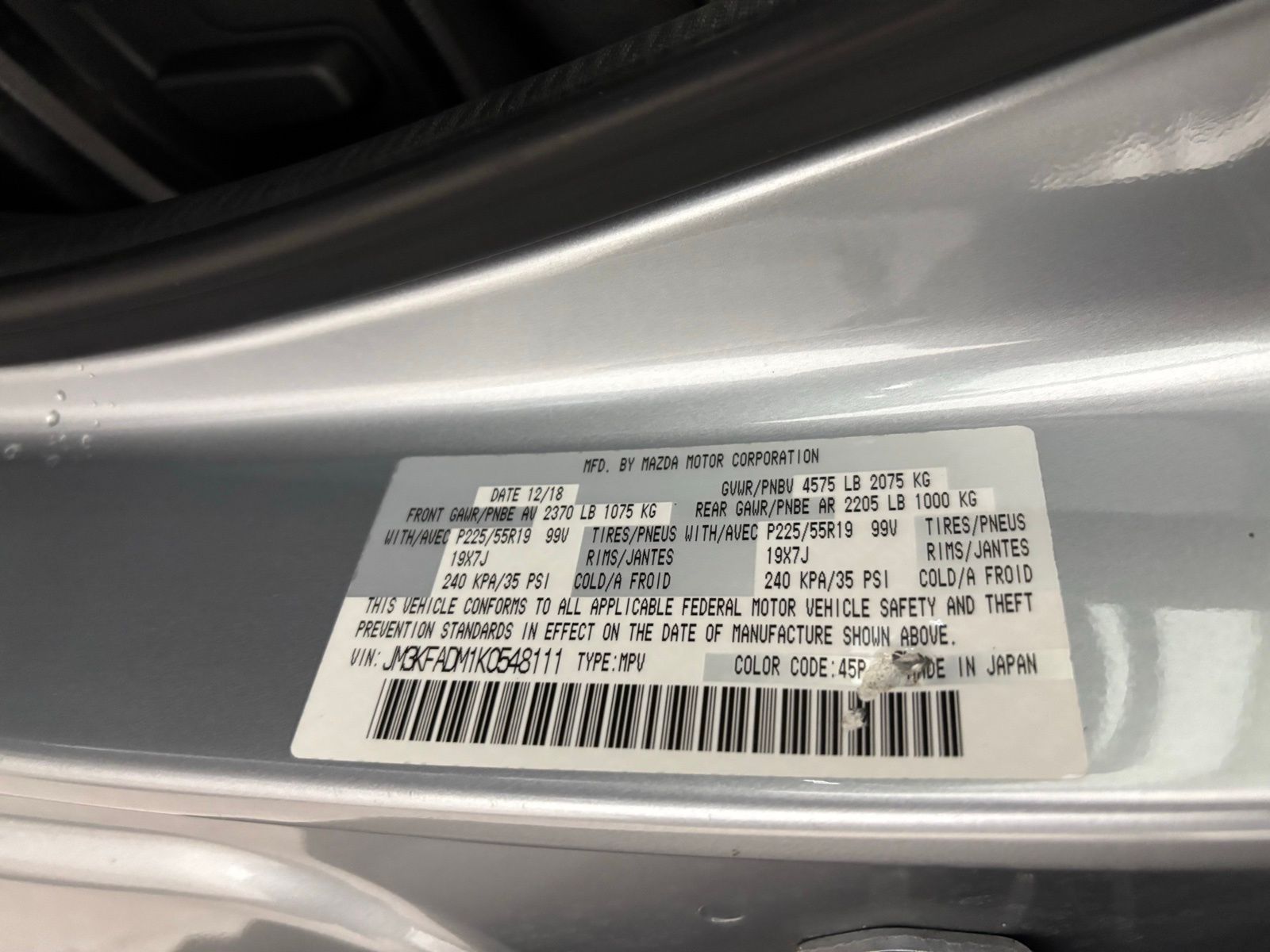 Used Car 2019 Mazda Cx-5  Grand Touring For Sale Under $20,000 In Austin, Texas