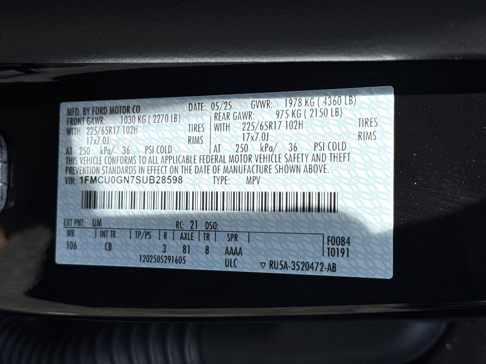 2025 Ford Escape Active photo 34
