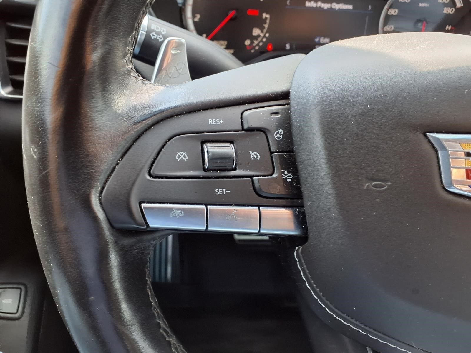 2024 Cadillac CT5 V-Series White at AutoSavvy Houston Southwest