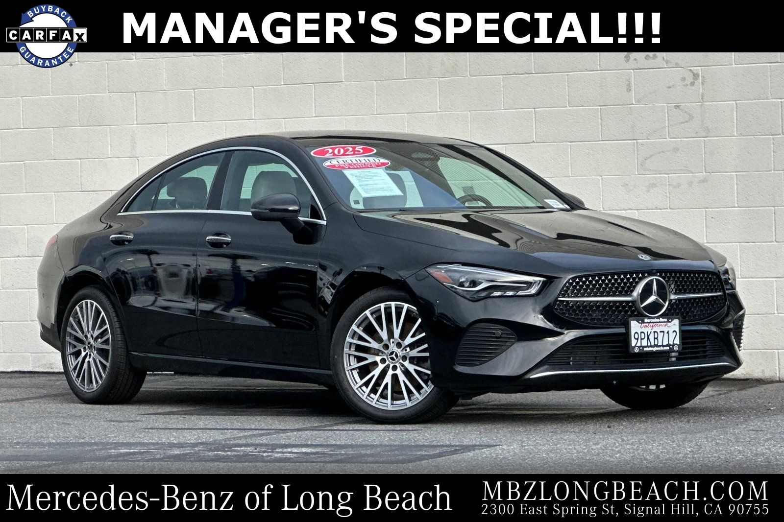 2025 Mercedes-Benz CLA 250 FWD