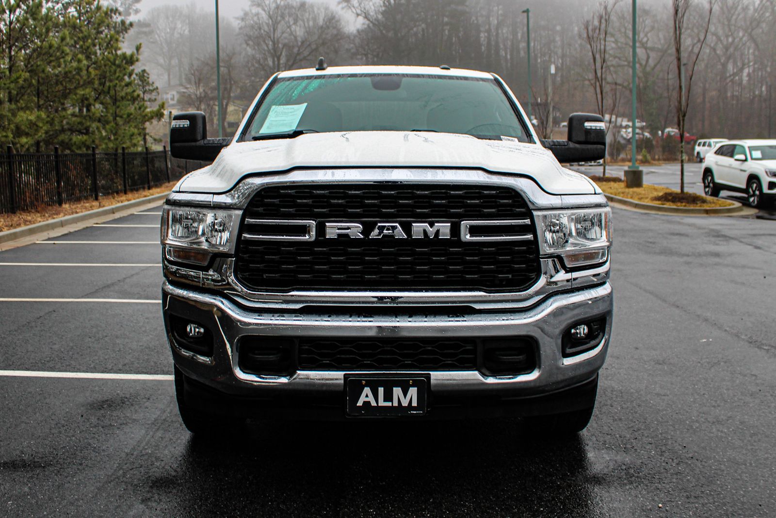 Used 2024 Bright White Clearcoat Ram Big Horn image 8