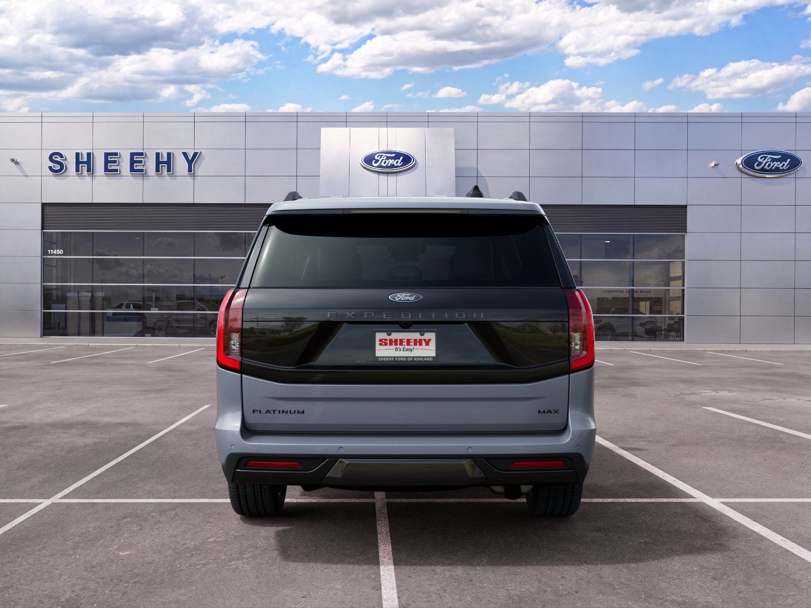New 2027 Glacier Gray Metallic Tri-Coat Ford Platinum image 6