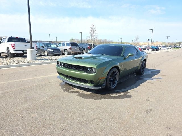 Green 2020 Dodge Challenger R/T Scat Pack Widebody RWD Coupe Rear-Wheel Drive 8-Speed Automatic
