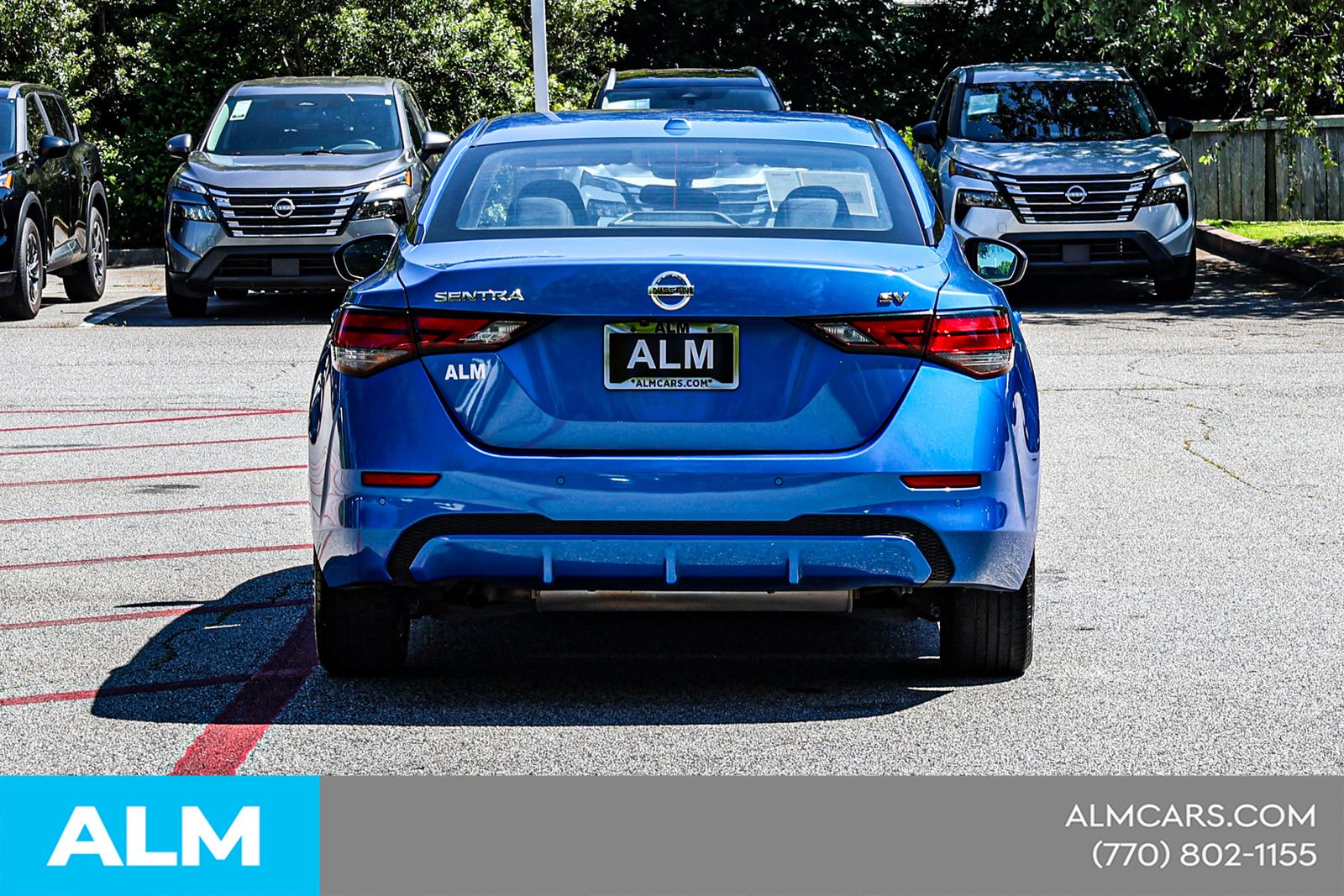 Used 2023 Blue Nissan SV image 13
