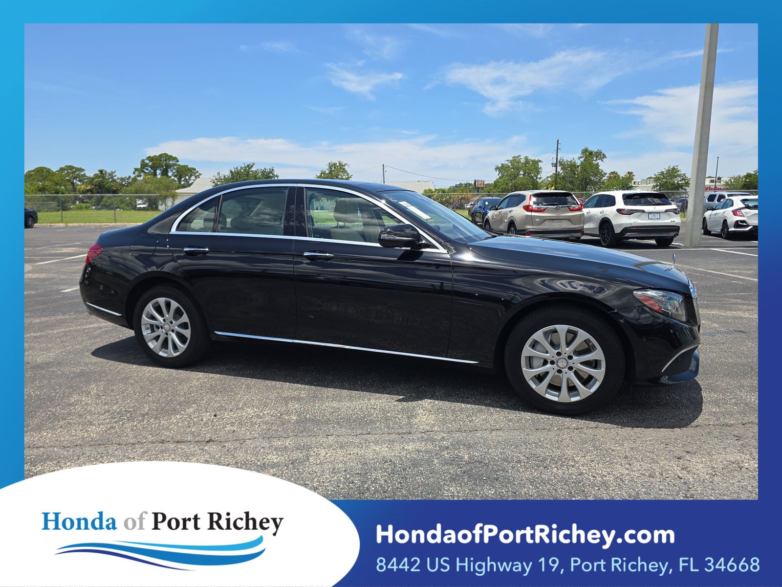 Obsidian Black Metallic 2017 Mercedes-Benz E-Class Sedan All-Wheel Drive 9-Speed Automatic