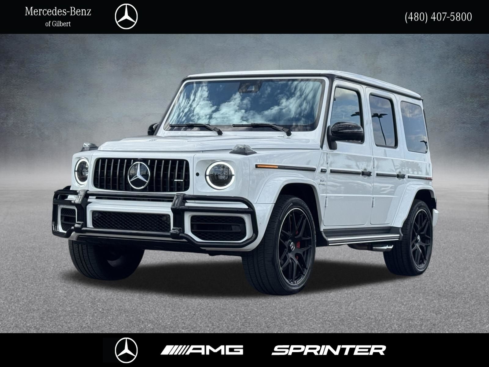 MANUFAKTUR Moonlight White Metallic 2023 Mercedes-Benz G-Class SUV / Crossover All-Wheel Drive 9-Speed Automatic
